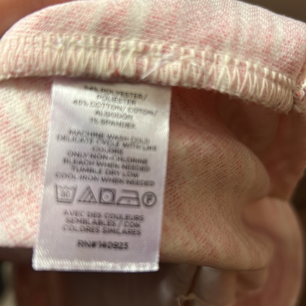 LOFT outlet Pink and White Skirt Stretchy sz 16* - Picture 6 of 6